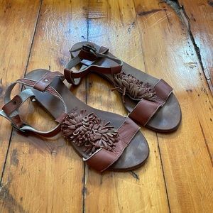 Italian leather sandals